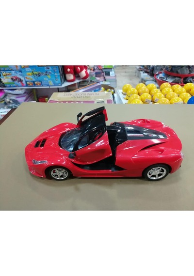 Uzaktan Kumandalı Kapıları Açılan Şarjlı Ferrari 1 : 16Ölçek Kır