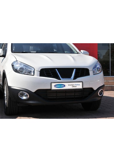 Nissan Qashqai Krom Sis Farı Çerçevesi 2 Parça Abs 2010-2014 Aras