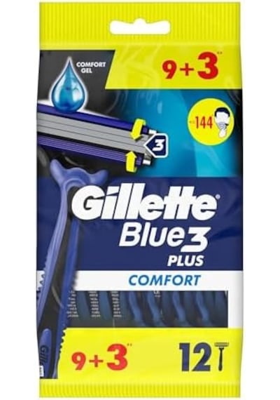 Blue3 Kullan At Erkek Tıraş Bıçağı 9+3 Adet