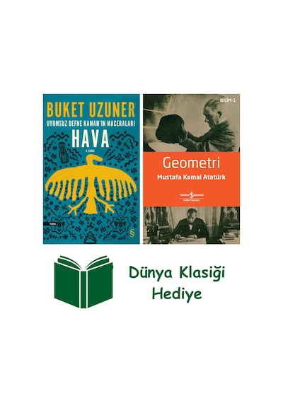 Uyumsuz Defne Kaman'ın Maceraları - Hava + Geometri + Dünya Klasiği Hediye