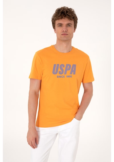 U.s. Polo Assn. Erkek Turuncu Tişört 50306966-vr051 Turuncu