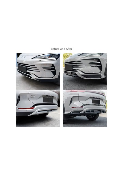 Red Lion Parts Byd Seal U Body Kit Boyasız Ön Lip Arka Difüzör Siyah Renk 2parça