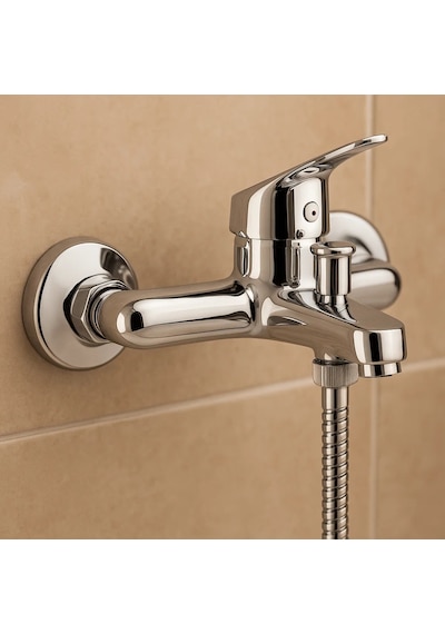 Sardıcı Banyo Bataryası Pirinç Malzeme Krom