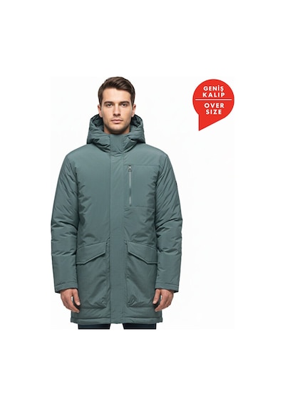 Only & Sons Only&sons Global Erkek Yeşil Kapüşonlu Ceket Yeşil