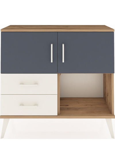 Arges Şifonyer 2 Raflı 2 Çekmeceli 2 Kapaklı 88x30x80 Çam-antrasit/aytaşı Antrasit/aytaşı Arges Şifonyer 2 Raflı 2 Çekmeceli 2 Kapaklı 88x30x80 Çam-antrasit/aytaşı Antrasit/aytaşı