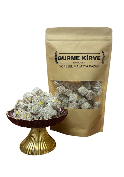 Çifte Kavrulmuş Antep Fıstıklı Hindistan Cevizli Lokum 1 Kg