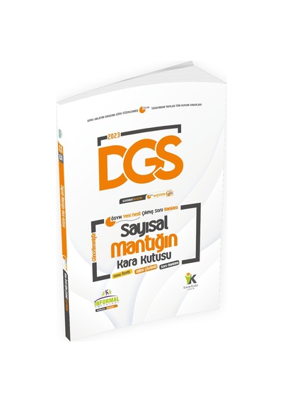 DGS’nin Kara Kutusu Konu Özetli Dijital Çözümlü Çıkmış Soru Bankası Altın Paket Set