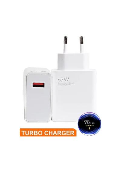 Dilaratrendhouse 67w Turbo Saniye Göstergeli Hızlı Şarj Başlığı Markasız / Paketsiz Dlra Standart