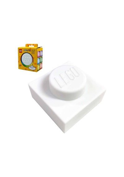 Iq İkonik 1x1 Plakalı Gece Lambası - Beyaz Lp50 , Gençler, Çocuklar Ve Yetişkinler İçin Yumuşak Silikon Renk Değiştirme Işığı - Rahat Bir Ortam İçin Günlük Beyaz Gece Lambası Sku: Zeusstk48da1726e2
