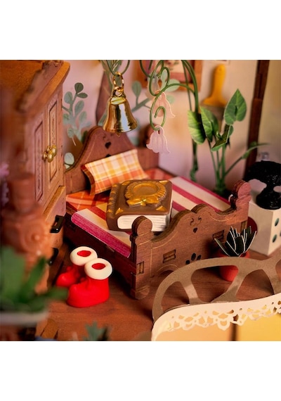 Rolife Dg179 Masal Ağaç Evi Fairytale Tree House Dıy Minyatür Maket Model Seti Mini Dollhouse 3d Model Kit Detaylı Dekoratif Hobi Seti 3d Puzzle Tiny House