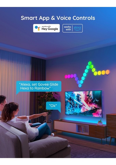 Govee Glide Hexa Light Panels Altıgen Işıklı Paneller