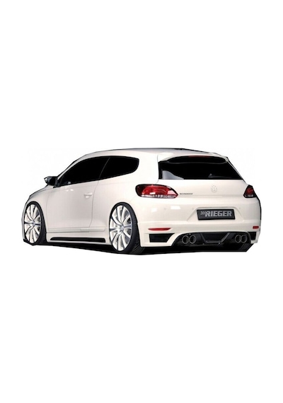Volkswagen Scirocco 2009 - 2014 Uyumlu Yedek Parça Rieger Difüzör