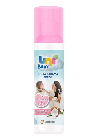 3 Adet Uni Baby Kolay Tarama Spreyi 200 Ml