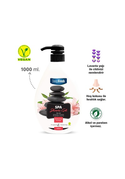 Deep Fresh Spa Duş Jeli 1 Lt