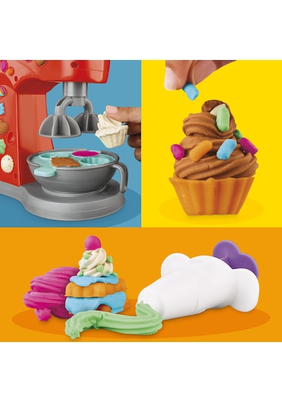 Play-doh Yaratıcı Mutfağım Sihirli Mikser Oyun Seti, Mikserle Bir Çok Renkli