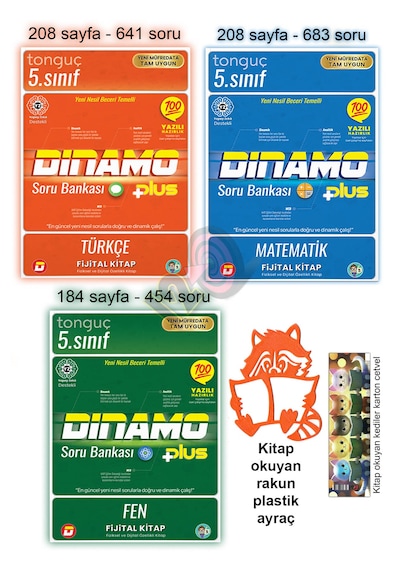 5. Sınıf 2026 Türkçe Matematik Fen Bilimleri Dinamo Soru Bankaları Maarif Model