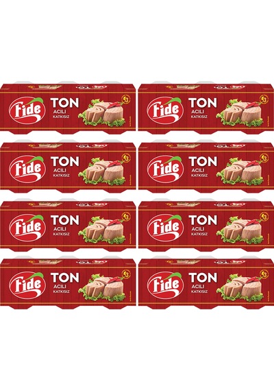 Fide Acılı Ton Balığı 24 x 80 G