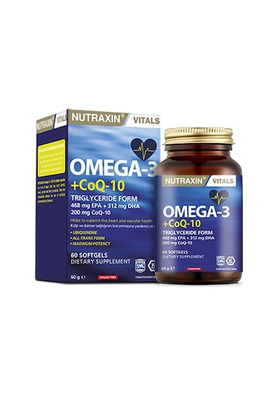 Nutraxcın Omega-3 +Co10
