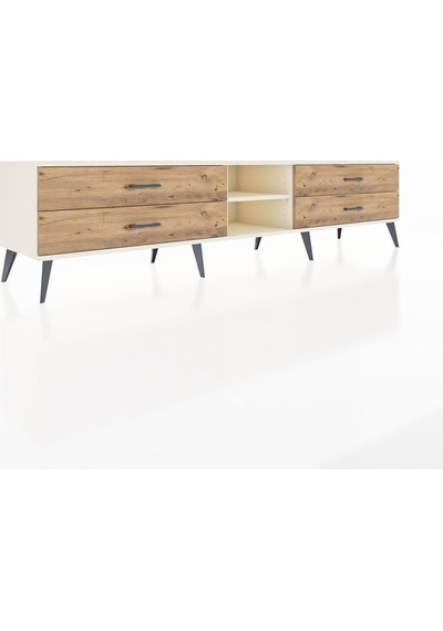 Hyperion Tv Ünitesi Tek Raflı 4 Çekmeceli 220x44x51 Aytaşı-aytaşı/çam Aytası/atlas Çam - Aytası Hyperion Tv Ünitesi Tek Raflı 4 Çekmeceli 220x44x51 Aytaşı-aytaşı/çam Aytası/atlas Çam - Aytası