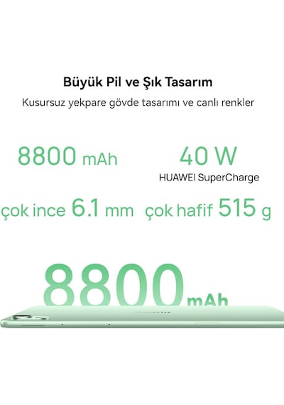 Huawei Yeni 2026 Matepad 11.5 S Ultra Net Papermatte Ekran 12 GB 256 GB 11.5" Tablet + Klavye