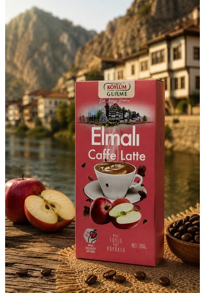 Köylüm Gurme Elmalı Caffe Latte 100 Gr Öğütülmüş