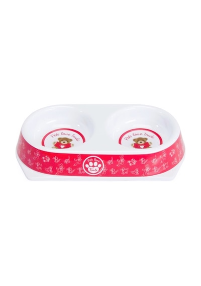 Camon Pet Love Trudi İkili Mama Ve Su Kabı 2 180 Ml