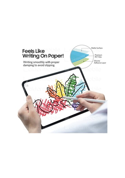 Xiaomi Mi Pad 5 Pro Paper Like Ekran Koruyucu Kağıt Hissi Veren Tasarım Mat Yüzey