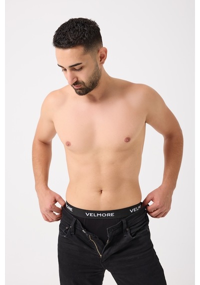 Velmore Erkek Boxer 6 Lı Premium Kutu Pamuklu Likralı Beden S - 5xl Bordo - Lacivert - Siyah