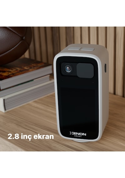 Ekranlı Akıllı İkili İç Mekan Güvenlik Kamera Seti Yaşlı Ve Çocuk Takibi İçin Kameradan Kameraya Konuşmalı, 2k Qhd 4mp, Gece Görüşlü, Sesli Görüntül