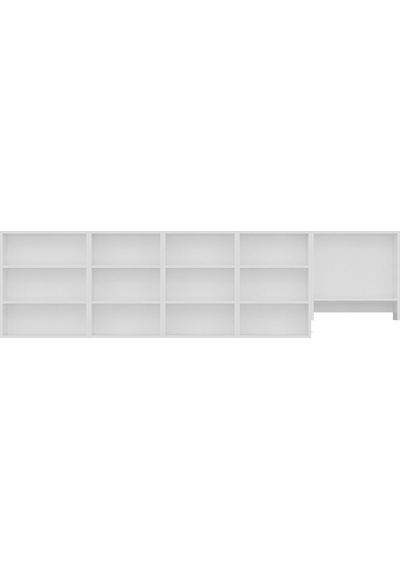Minar 270 Cm Mutfak Dolabı Beyaz 270-b4-üst Modül