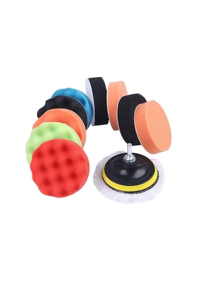 Valkyrie 12 Parça 10Cm Büyük Boy Oto Pasta Cila Polisaj Seti