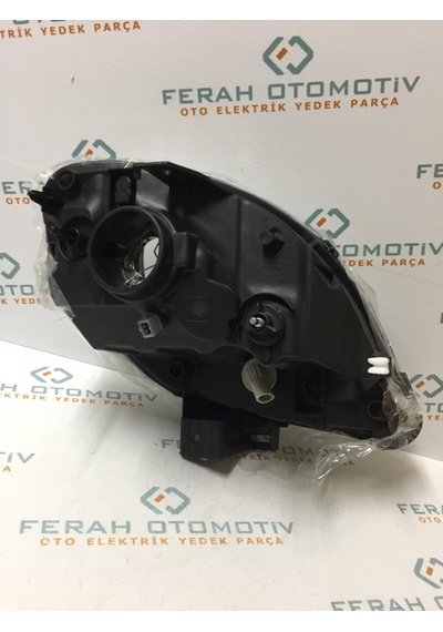 Renault Kangoo 2003-2008 Beyaz Sinyalli Sol Ön Far Ayfar