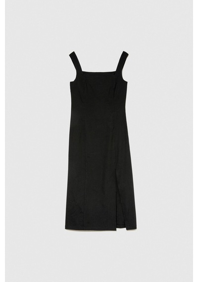 Sisley Dress Kadın Siyah Elbise - 324p4ynelv05q