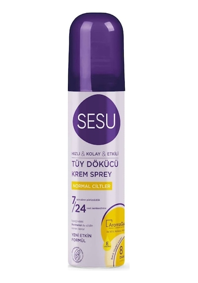 Sesu Normal Ciltler için Tüy Dökücü Krem Sprey 150 ml