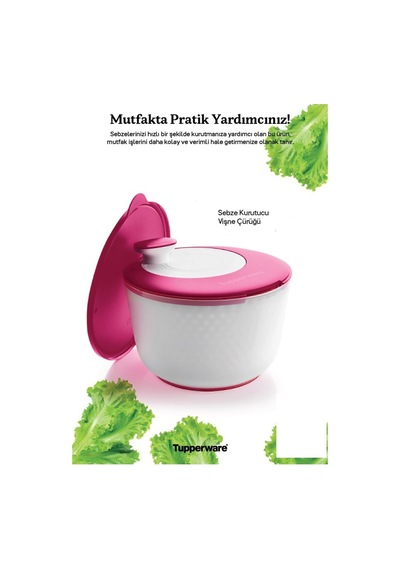 Modern Sebze Kurutucusu 3.9 L Fuşya Diğer