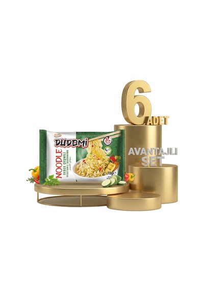 Dudomi Sebze Çeşnili Noodle 6x70 Gr