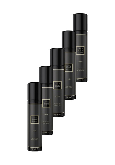 Avon Little Black Dress Kadın Deodorant 75 ML x 5