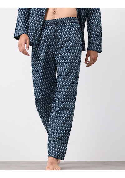 Marks & Spencer Pamuk Karışımlı Pijama Üstü T07001327a Lacivert