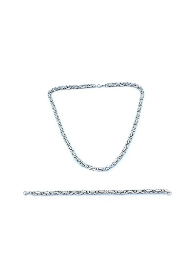 Ferizz Ferizz 316L Çelik Erkek Set Set-138 Beyaz