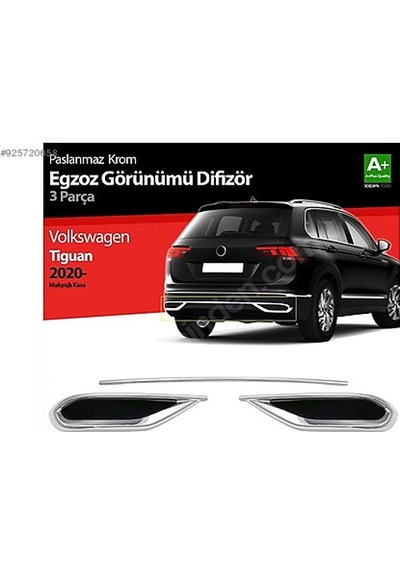 Volkswagen Tiguan Full Krom Paket Set. 2021- Yeni Tiguan Krom Set