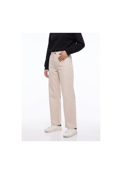 Jeep Ekru Kadın Straight Denim Pantolon J4wl-pnt7093