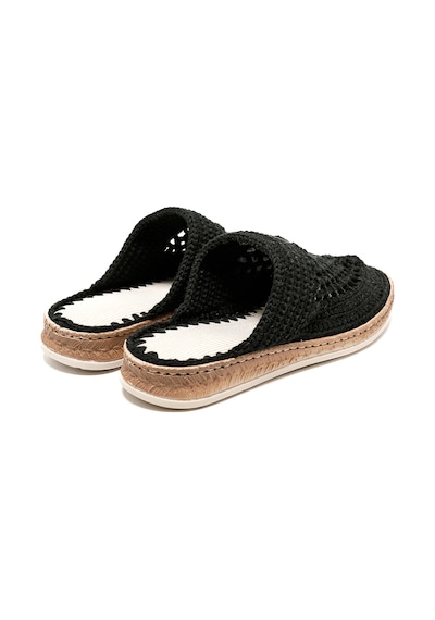 Terlik Kadın Bbs Jmy John May Knitwear Slippers Black Siyah
