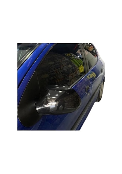 Cıtroen C2 Yarasa Ayna Kapağı Batman Parlak Siyah Piano Black