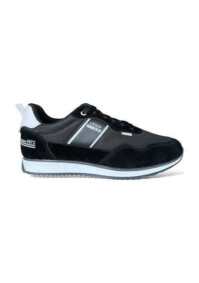 Erkek Günllük Sneaker Spor Ayakkabıbı Siyah - Beyaz-sıyah-beyaz Siyah - Beyaz