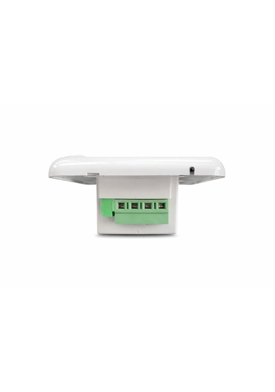 Programlanabilir Oda Termostatı 30 A Yerden Isıtma Uyumlu, 6 Kw, Dijital Lcd Ekran Beyaz