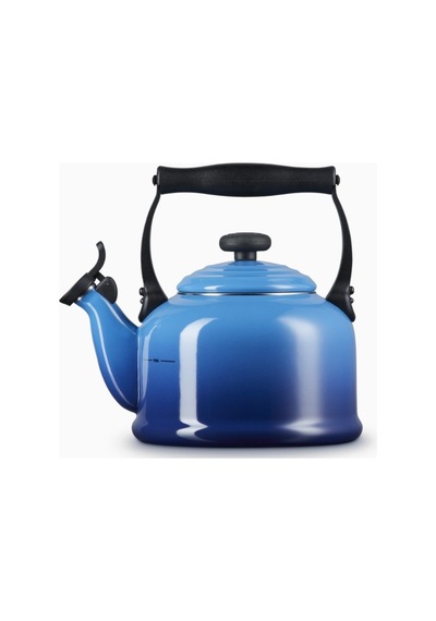 Le Creuset Geleneksel Islık Çalan Emaye Kaplı Çaydanlık, 2.1l Çaydanlıklar Mavi