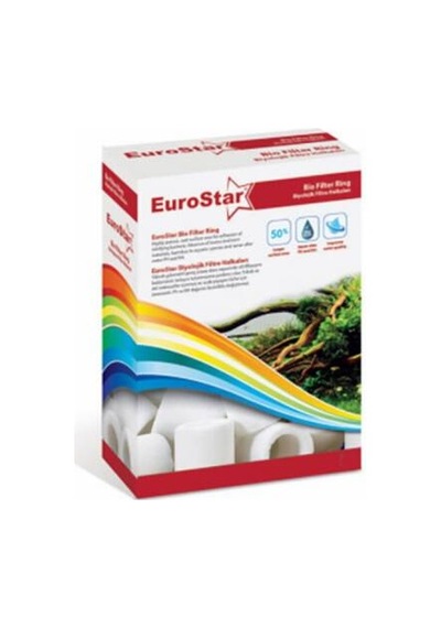 Bio Glass Ring Seramik Halka Akvaryum Filtre Malzemesi 500 Ml