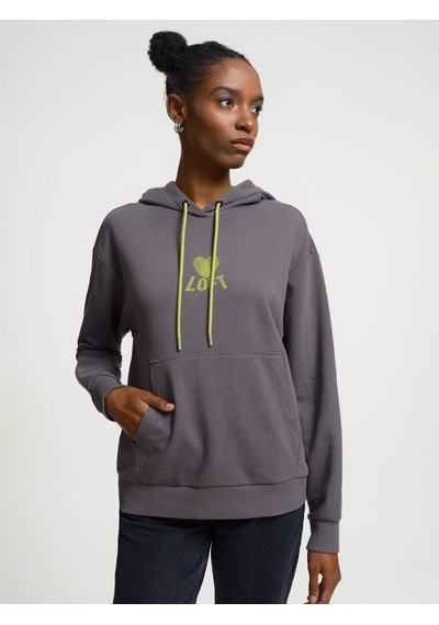 Loft Oversize Kadın Sweatshirt Antrasit
