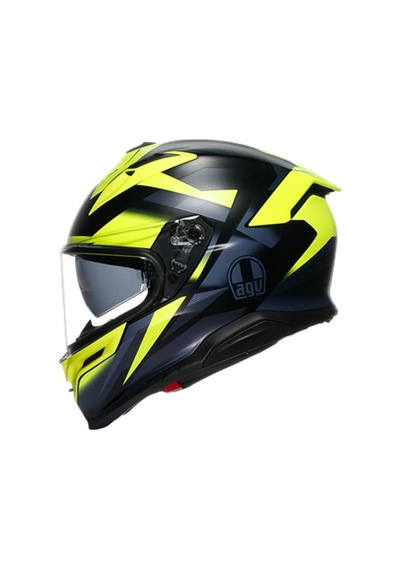Agv K7 Mplk Glimpse Motosiklet Kaskı Mat Siyah - Neon Sarı