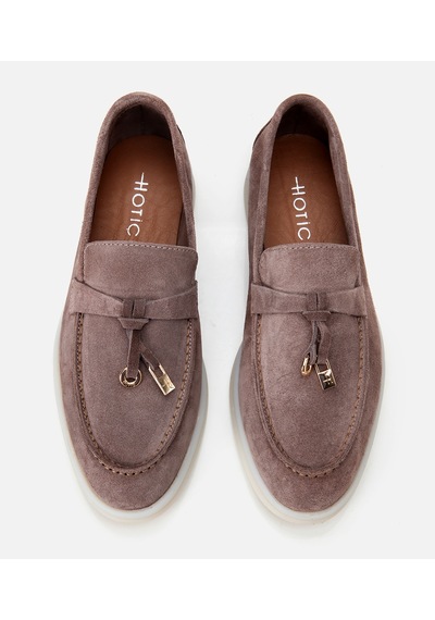 Hotiç Kadın Deri Vizon Loafer